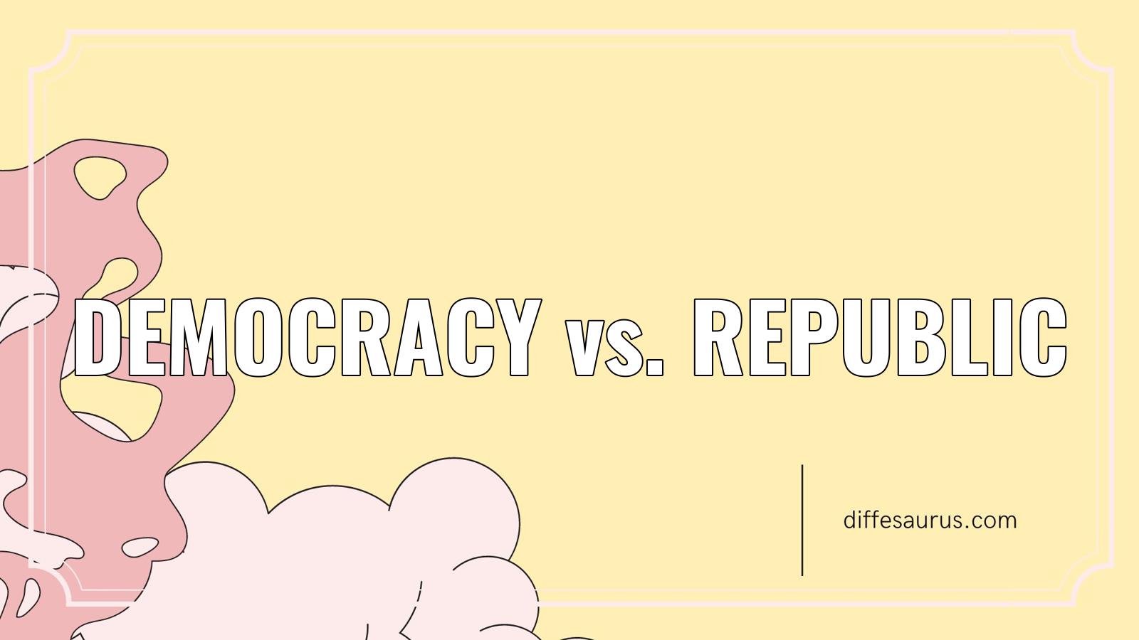 republic vs true democracy