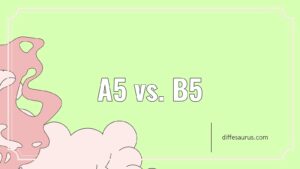 Read more about the article Main Difference Between A5 and B5