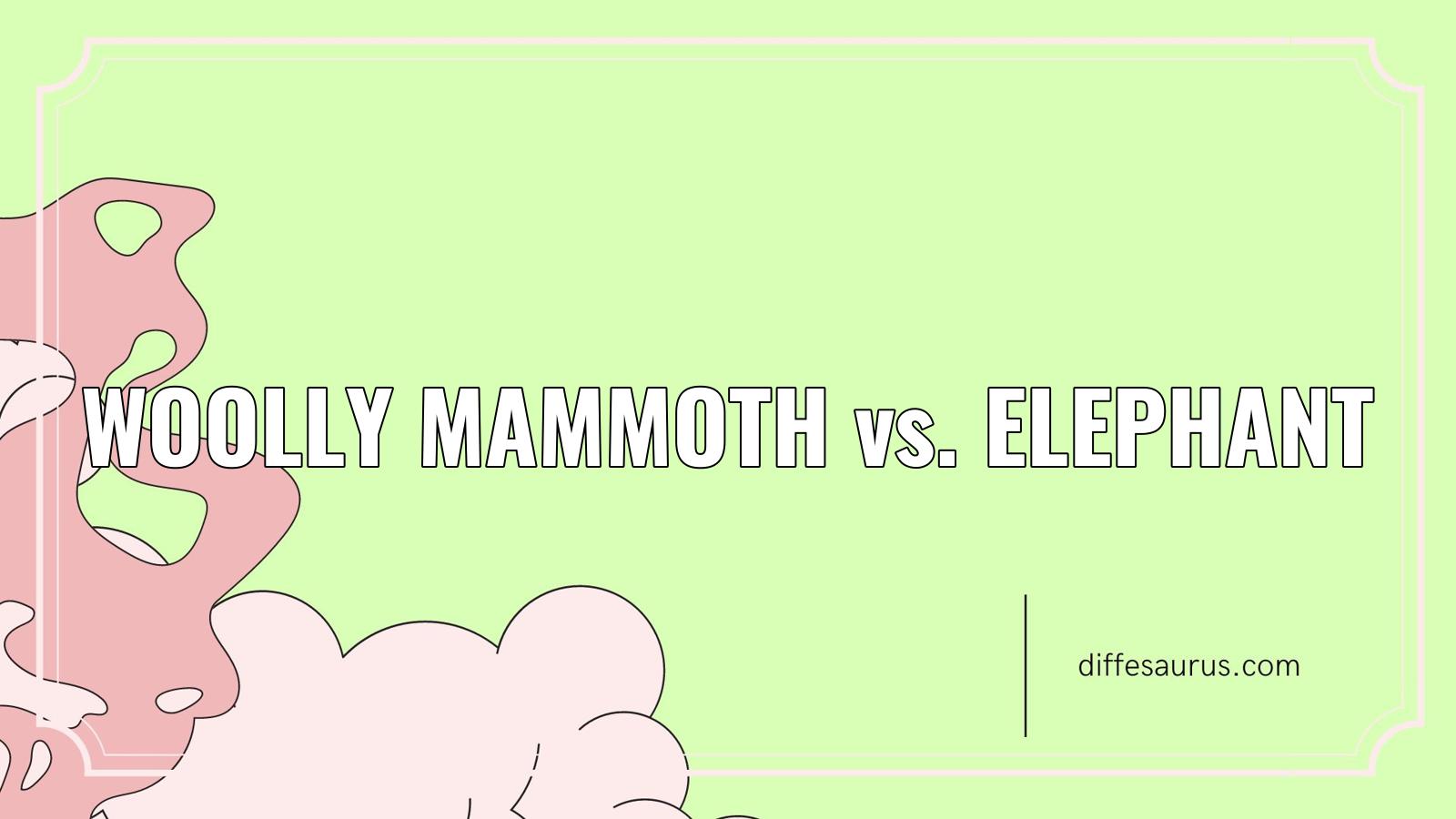 Read more about the article Difference Between Woolly Mammoth and Elephant?